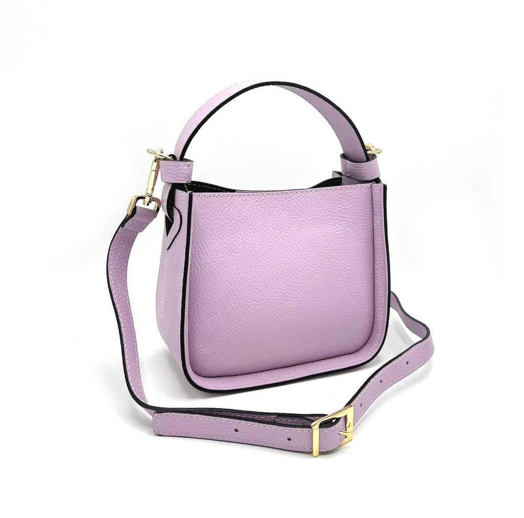 Genuine leather handbag, Made in Italy, art. 112303