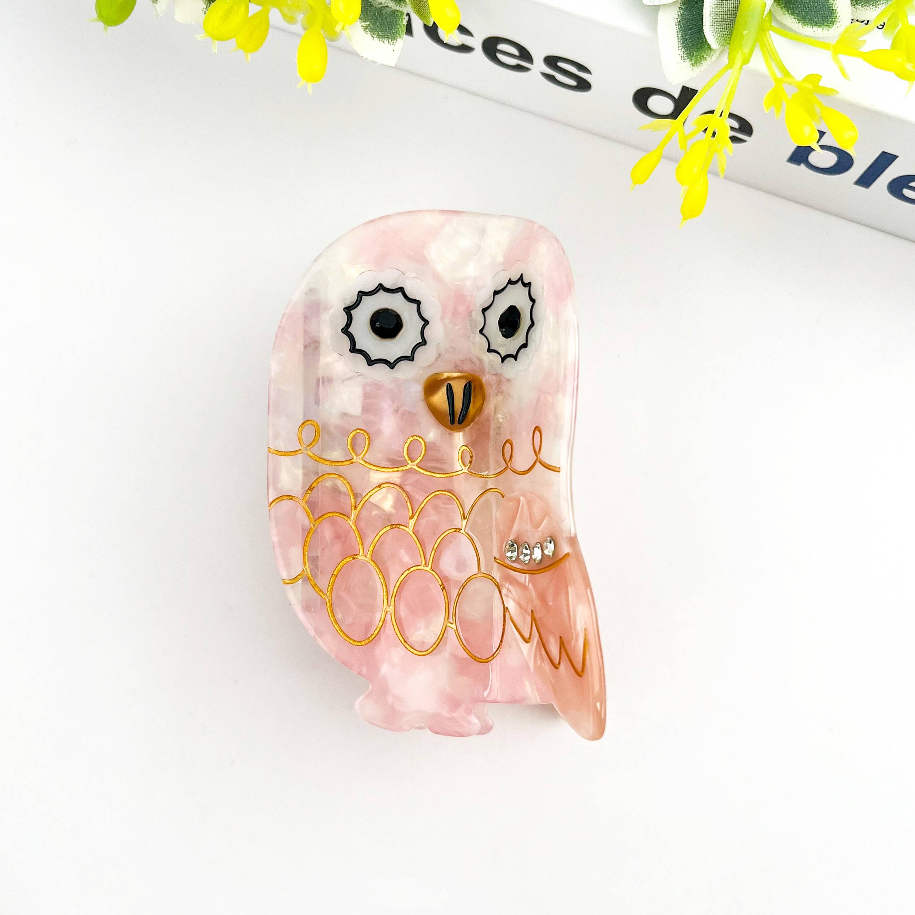 Owl Claw Clip, Large & Mini Hair Clip