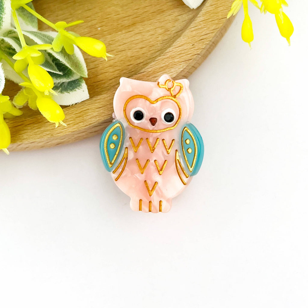 Owl Claw Clip, Large & Mini Hair Clip