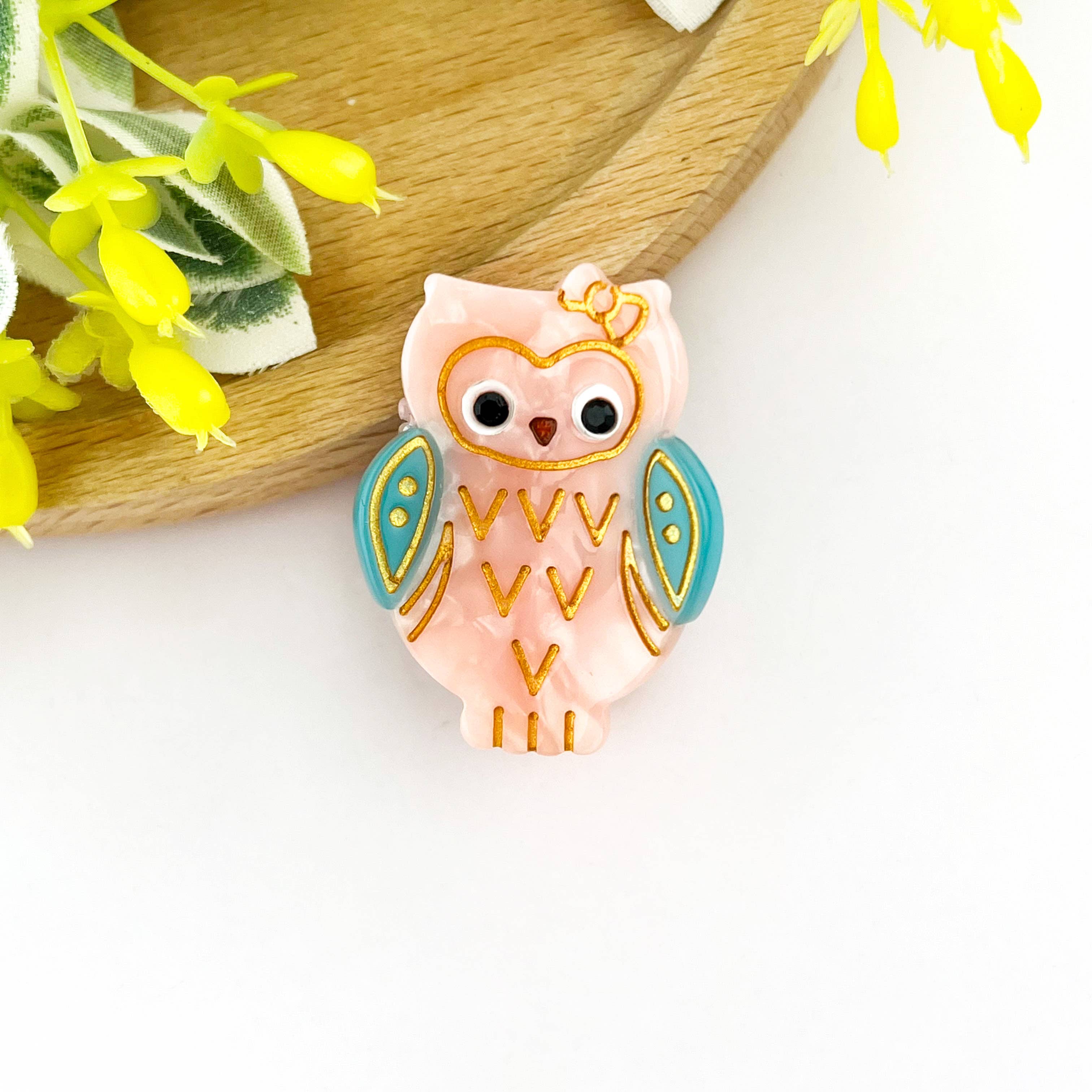 Owl Claw Clip, Large & Mini Hair Clip