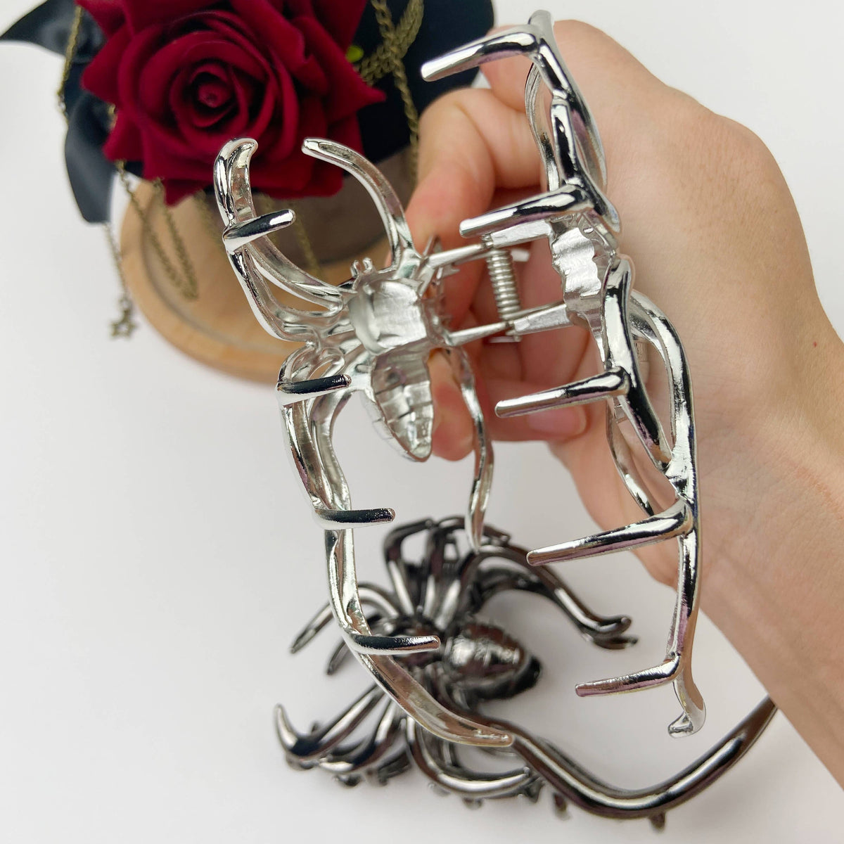 Spider Hair Clip Halloween