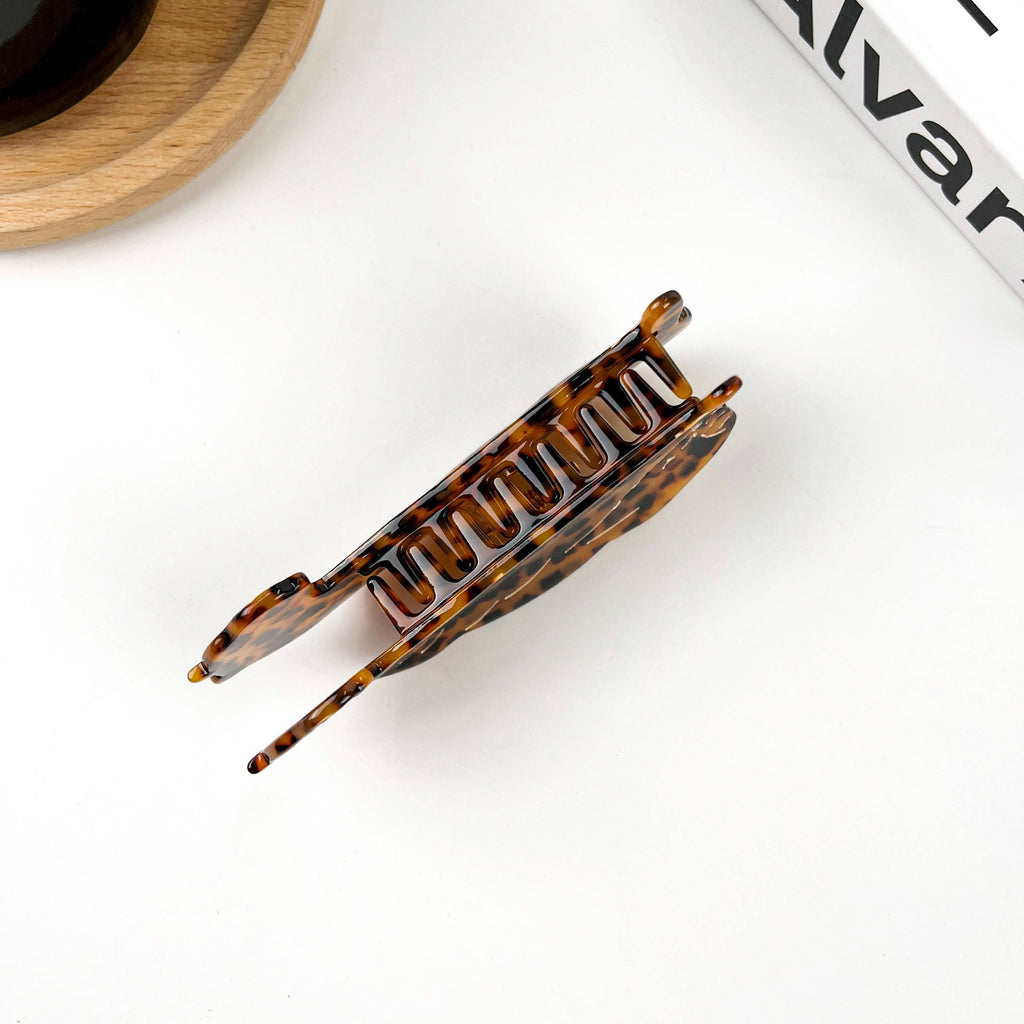 Jaguar Hair Clip,Animal Acetate Claw Clip
