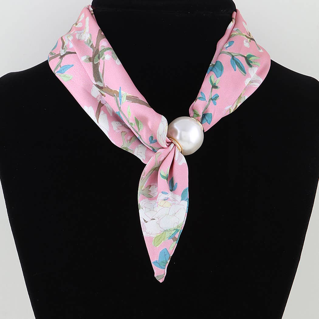 Multi Serenity Scarf Wrap Necklace