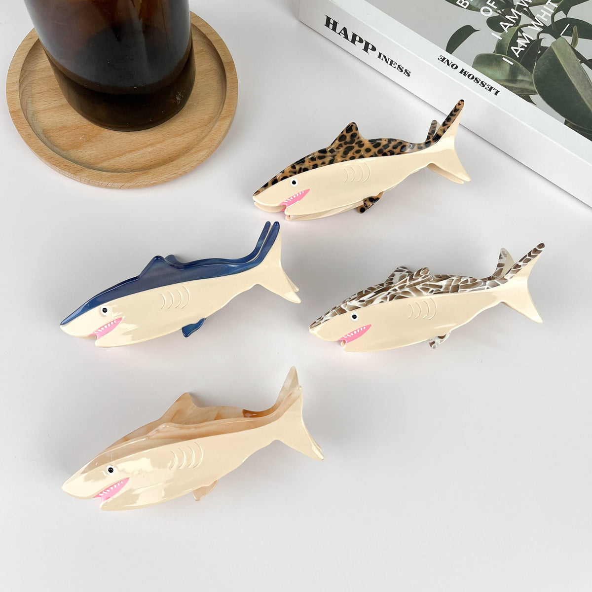 Shark Hair Clip,Marine Animal Claw Clip