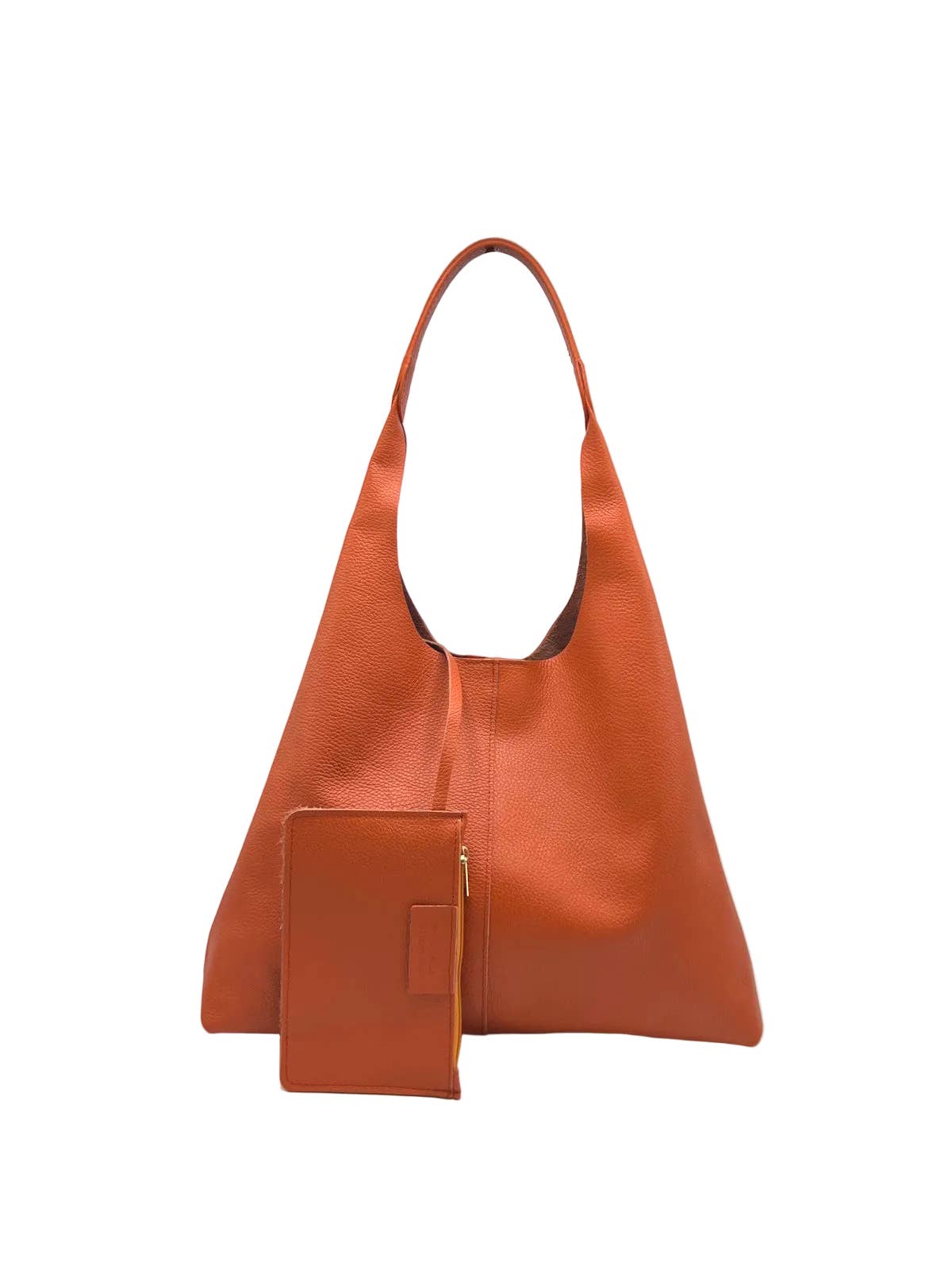 Women's Genuine Leather Hobo Bag, Made in Italy, art. 112710