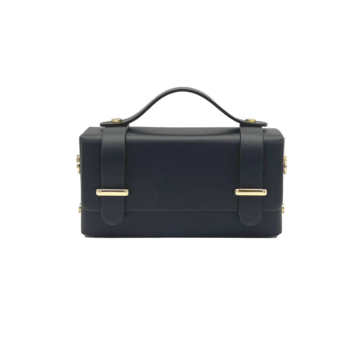 Genuine leather mini clutch bag with chain, Made in Italy, art. 112591New
