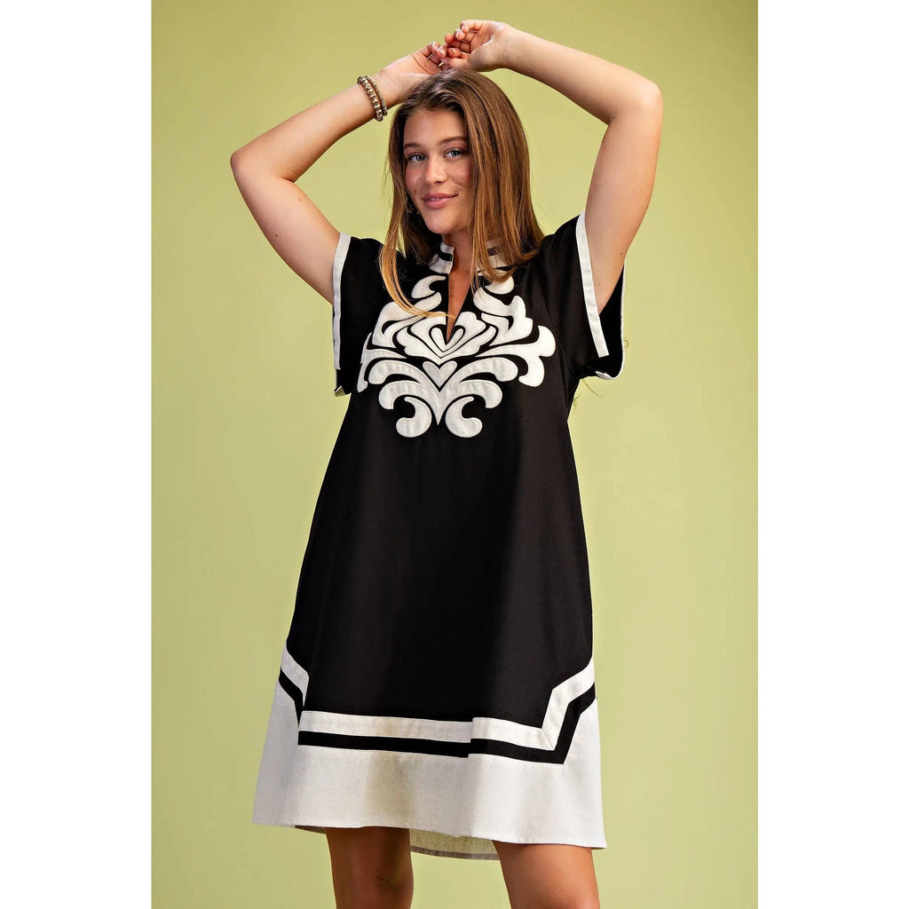 NEW V-Neck Mini Dress