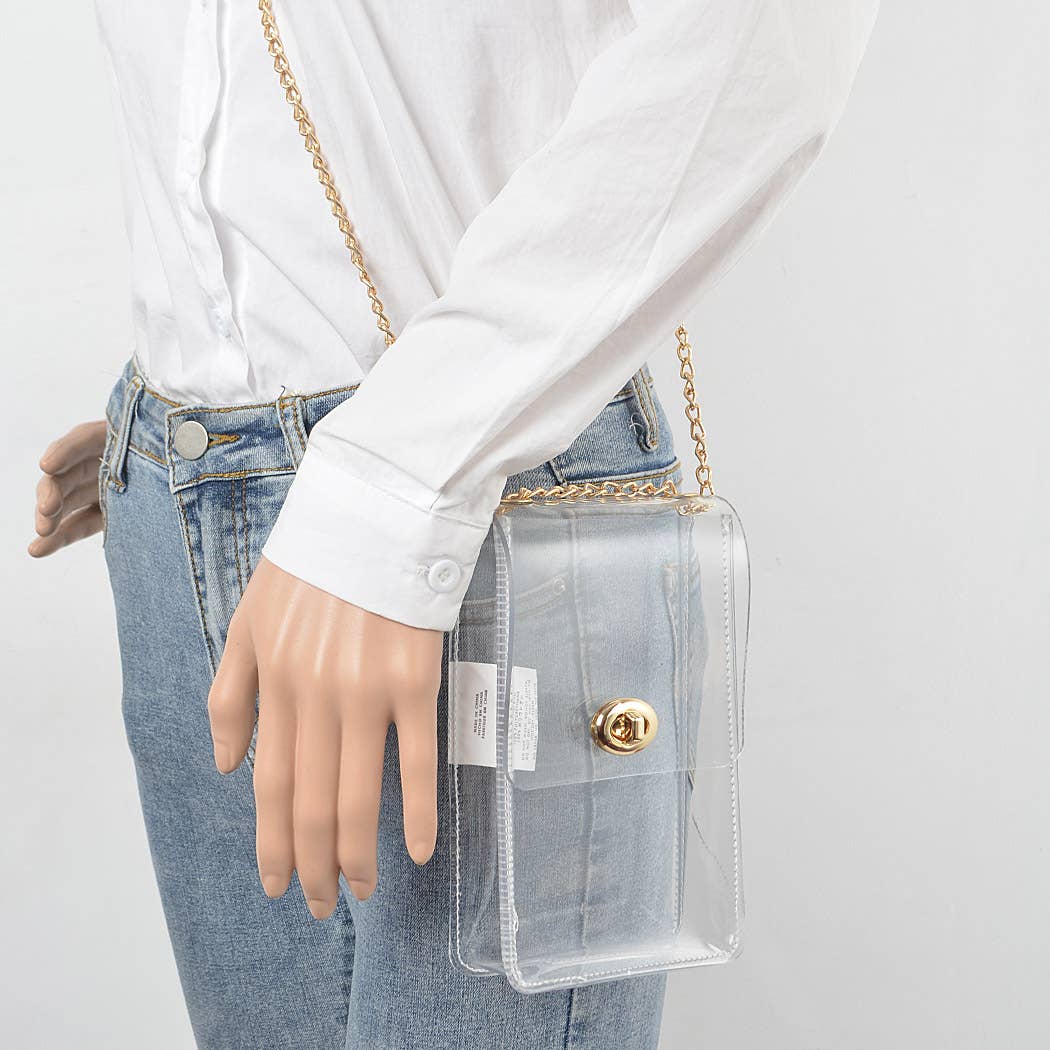 Transparent Crossbody Bag
