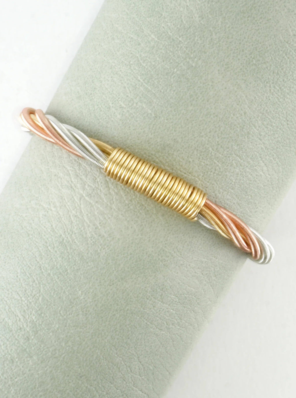Wired Stretch Piano Wire Bracelet