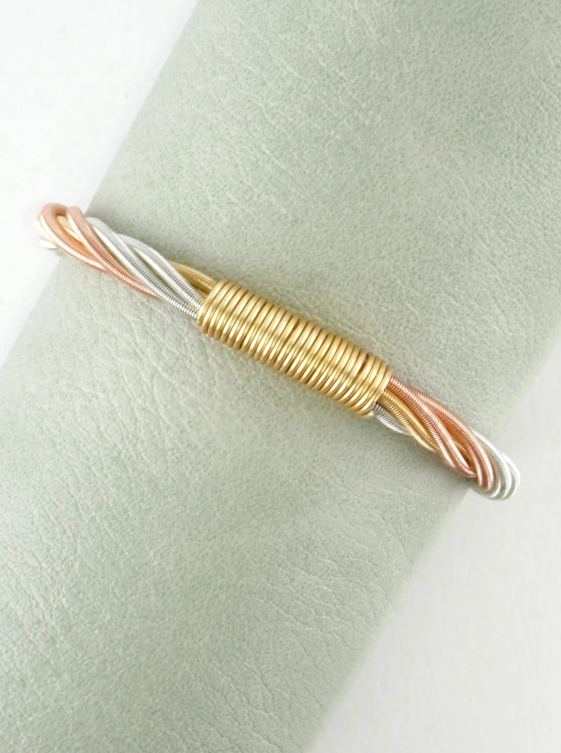 Wired Stretch Piano Wire Bracelet