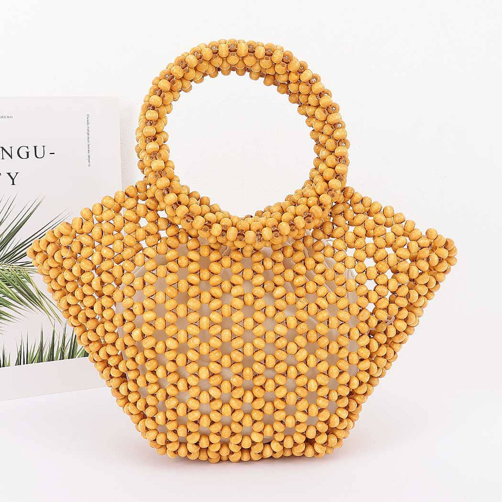 Handmade Wood Tote Bag