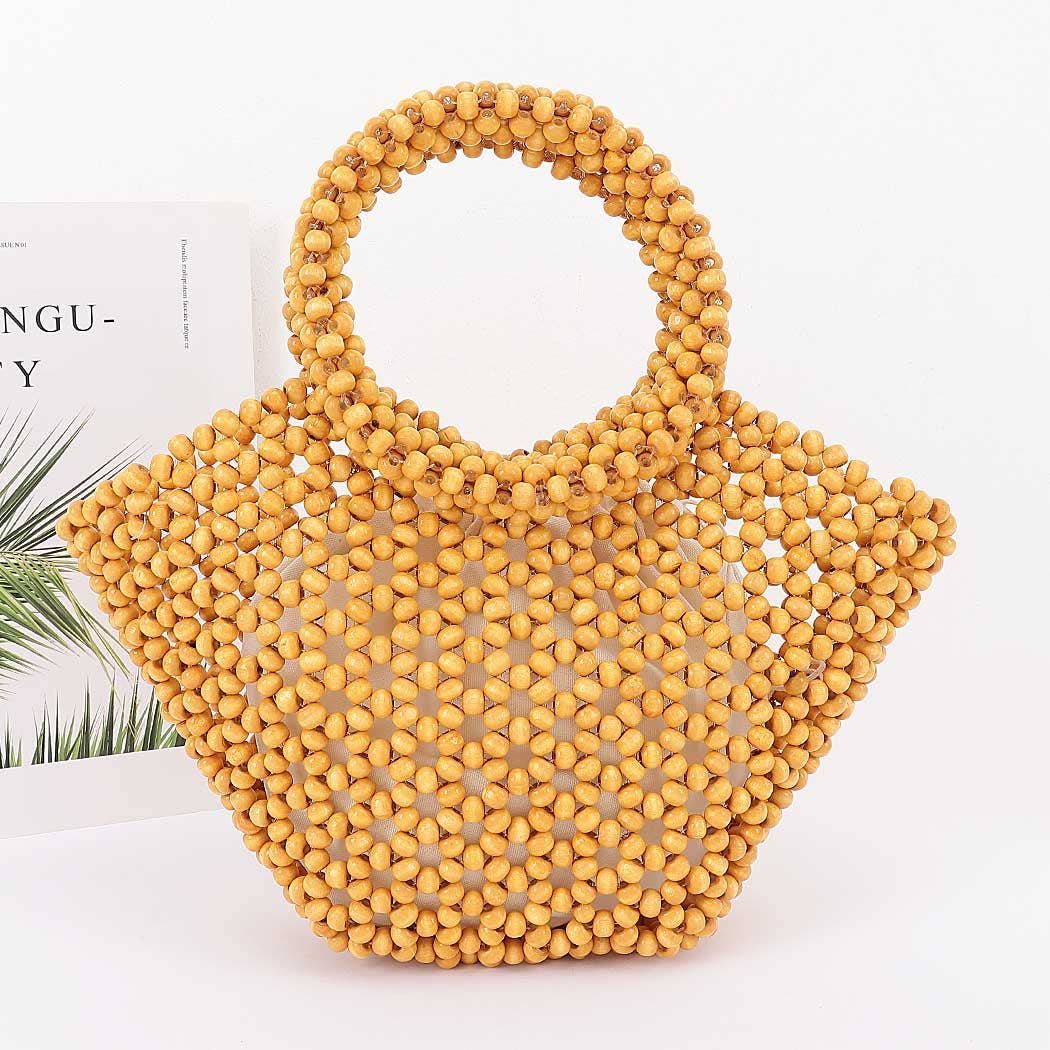 Handmade Wood Tote Bag