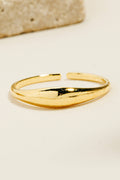 Gold Dipped Gold Dipped Thin Signet Open Band Ring