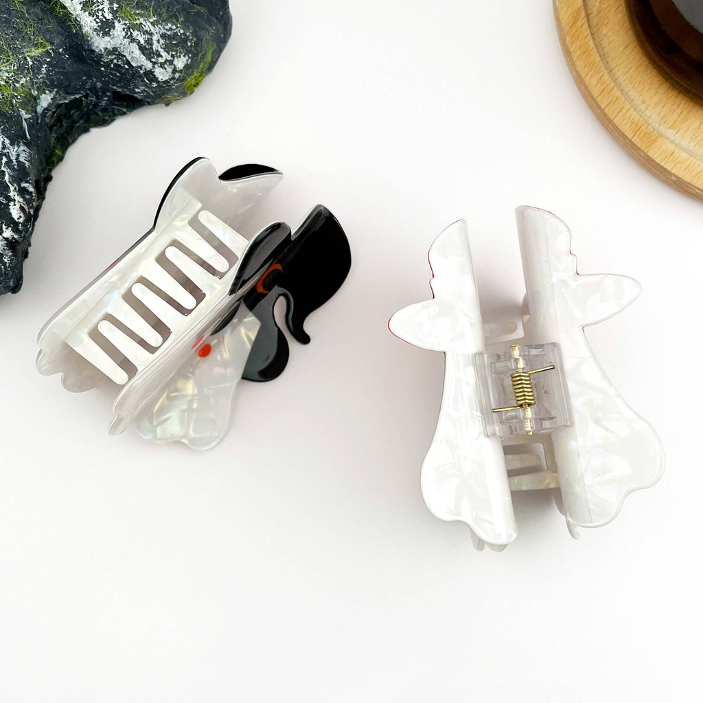 Ghost Claw Clip, Funny Halloween Hair Clip