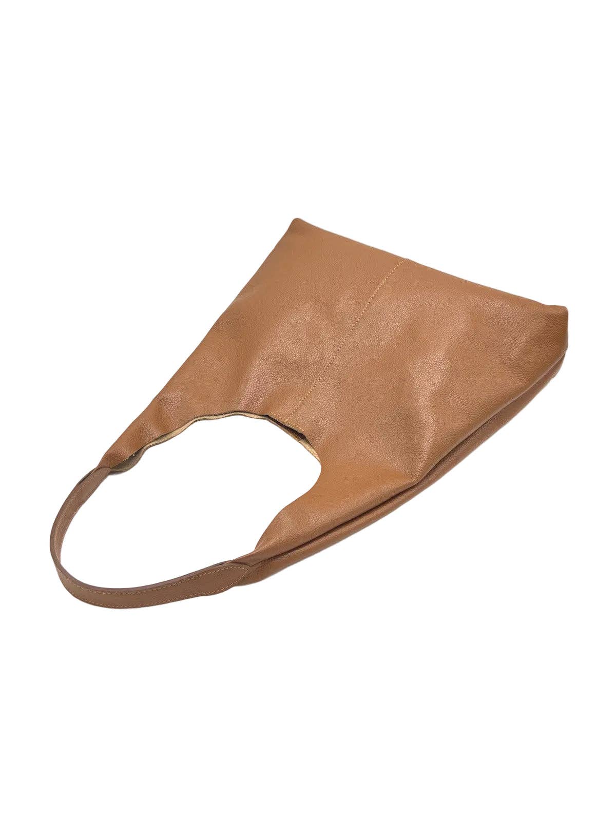 Women's Genuine Leather Hobo Bag, Made in Italy, art. 112710