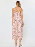 Printed Cami Midi Dress