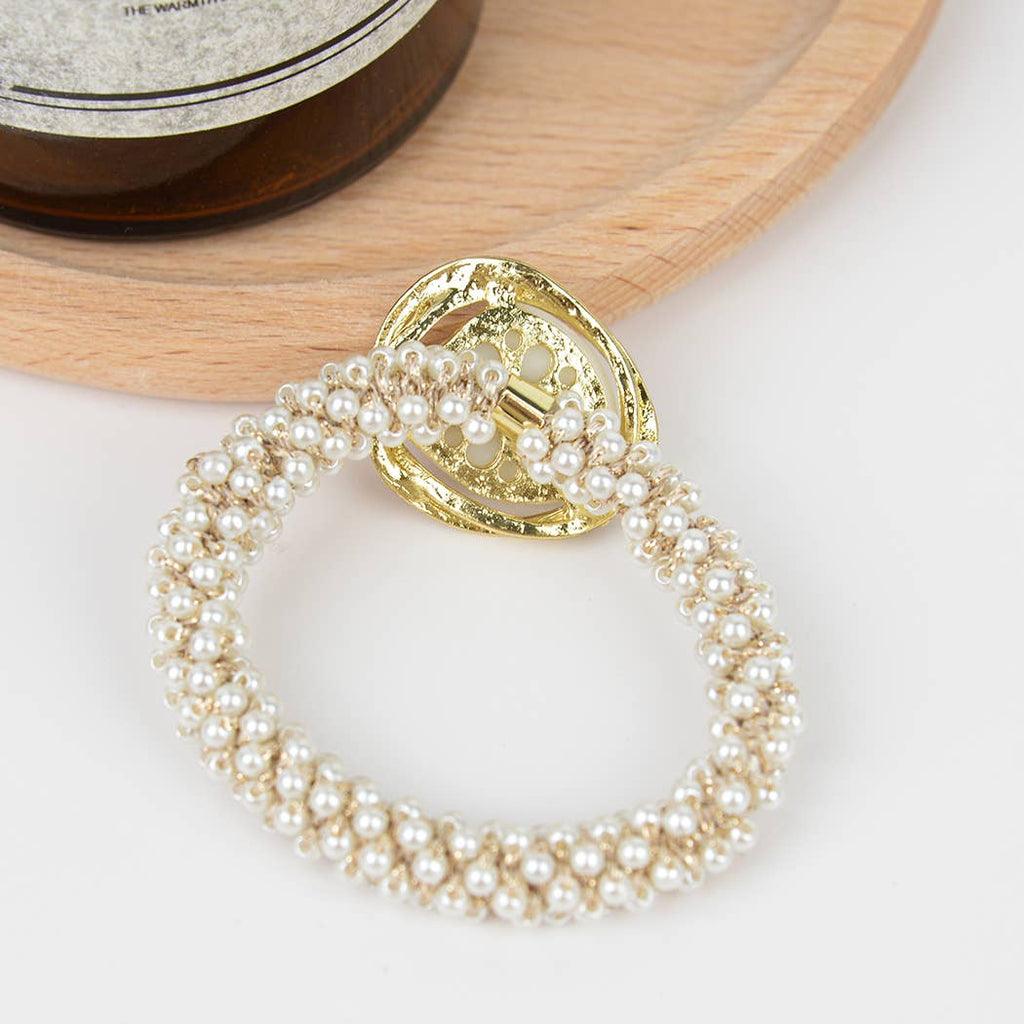 Ponytail Pearl Scrunchies