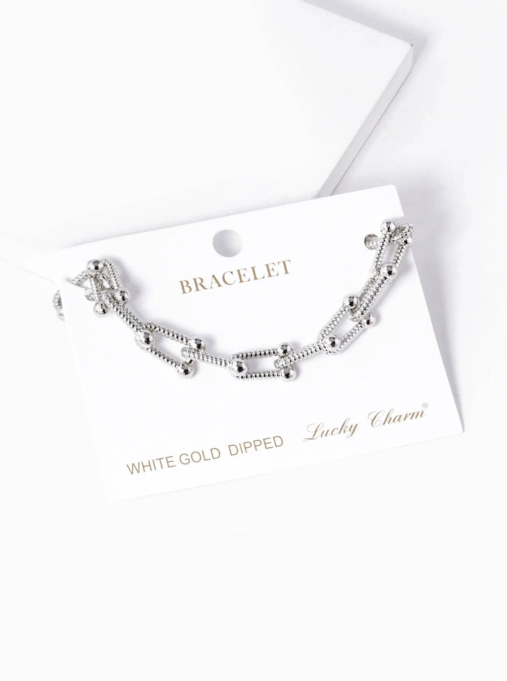 18K Gold Dipped Designer Inspired Brass Chain Bracelet