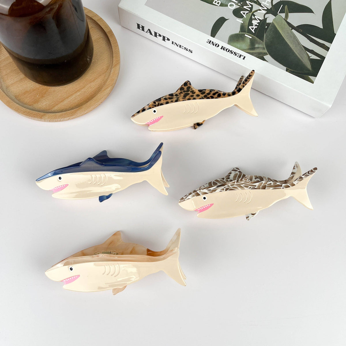 Shark Hair Clip,Marine Animal Claw Clip