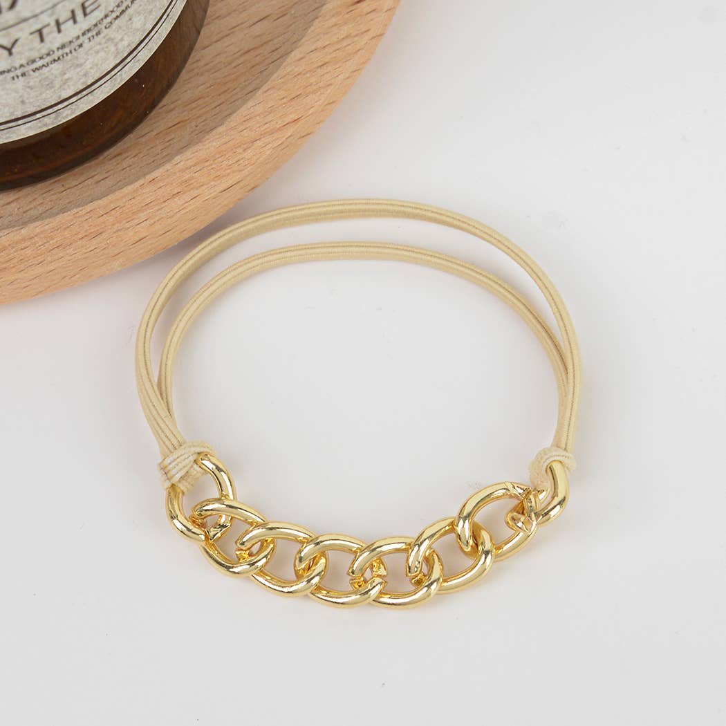 Metal Chain Hair Tie