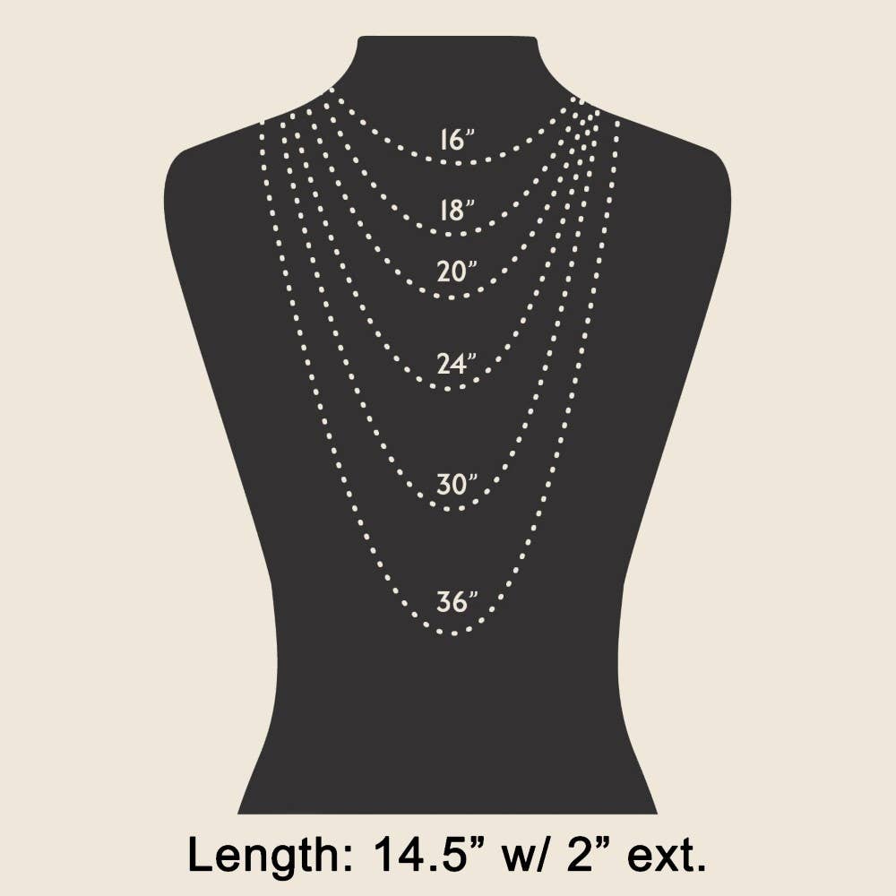 Gold Dipped Pearl Station Necklace