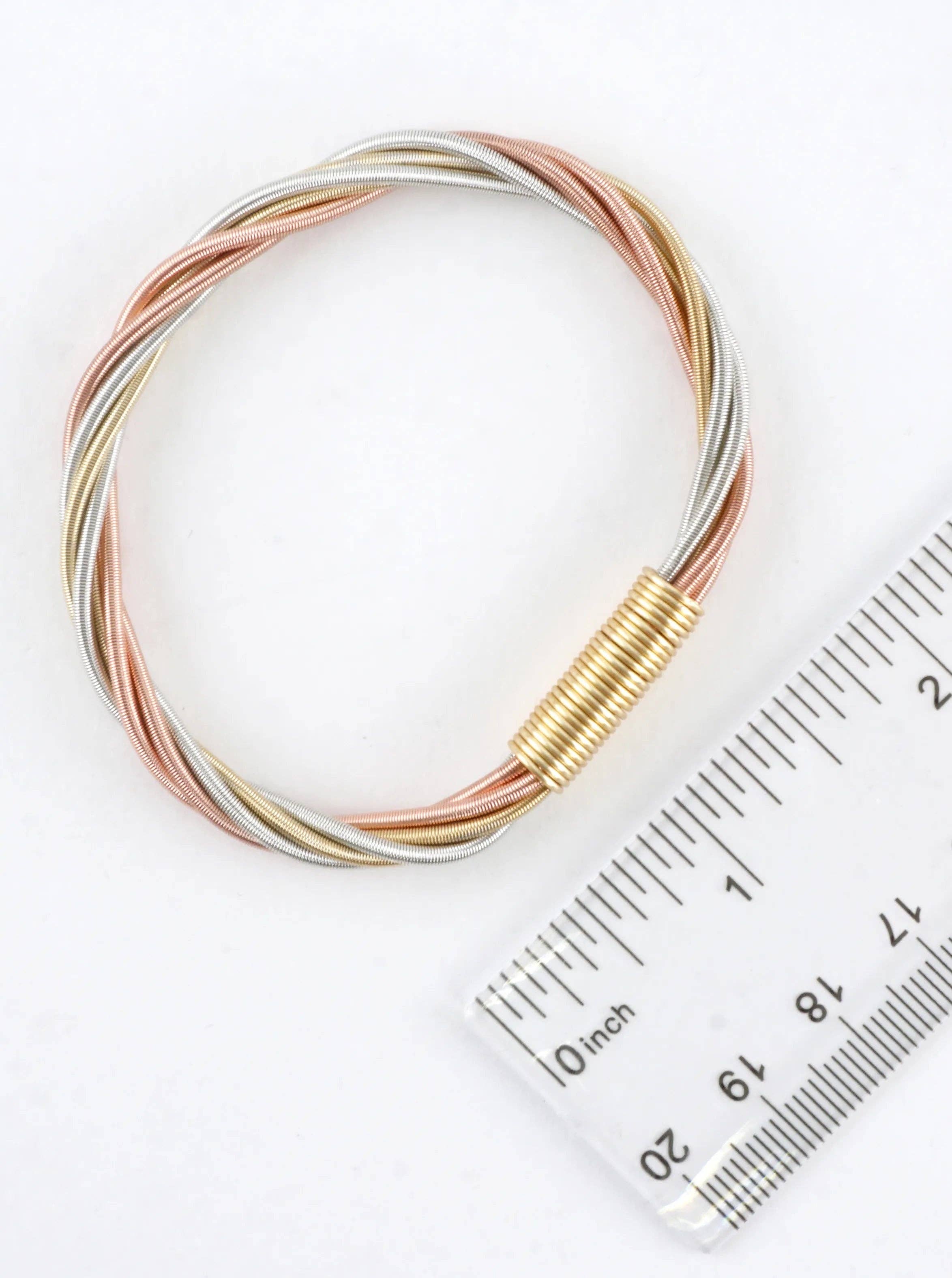 Wired Stretch Piano Wire Bracelet