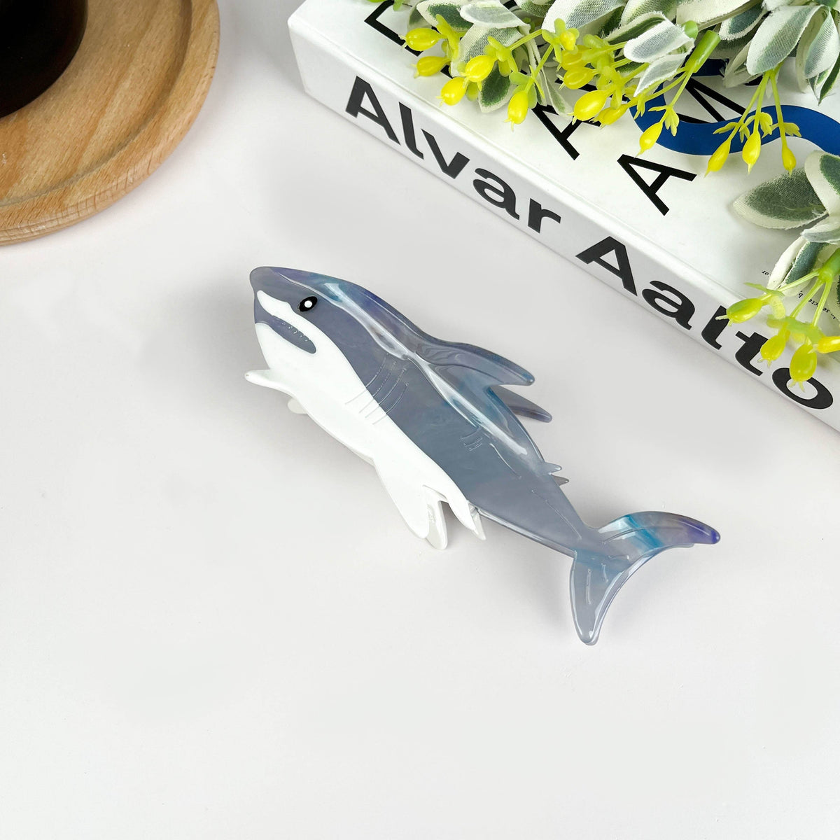 Shark Claw Clip,Animal Acetate Hair Clip