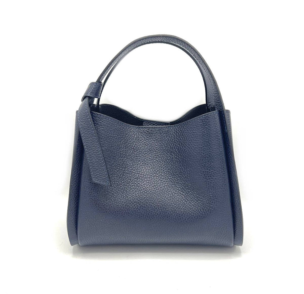 Genuine leather handbag, Made in Italy, art. 112551