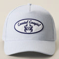 Coastal Cowgirl Crab Patch Seersucker Stripe Trucker Hat