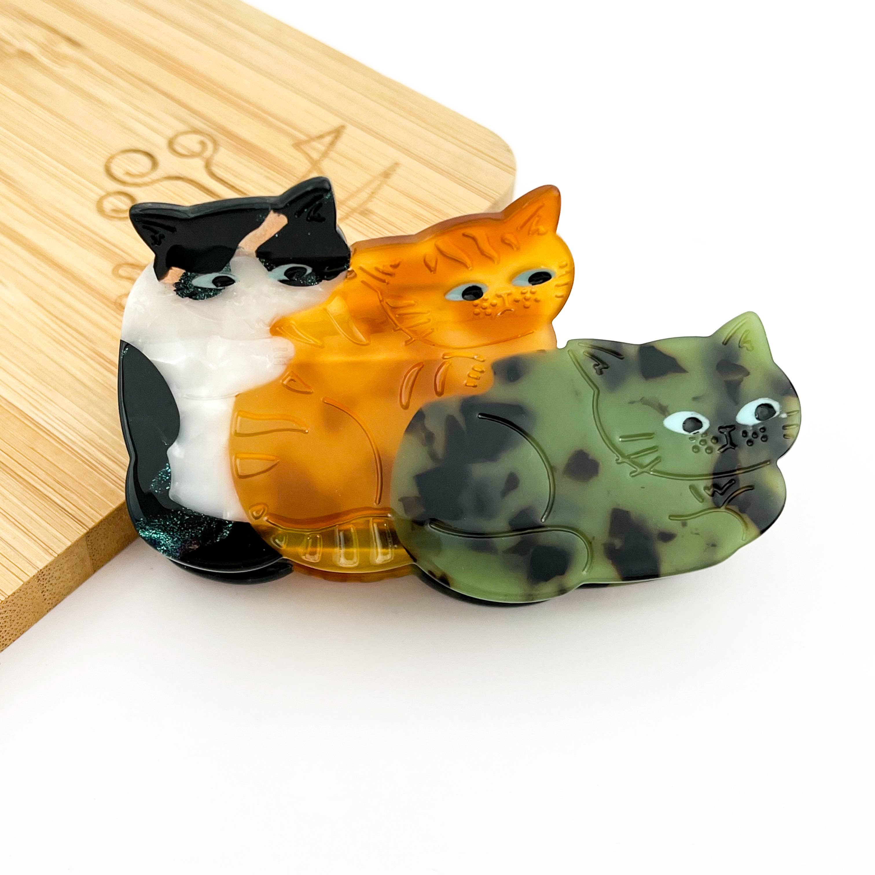 Adorable New Kitten Claw Clip, Pet Cat Hair Clip