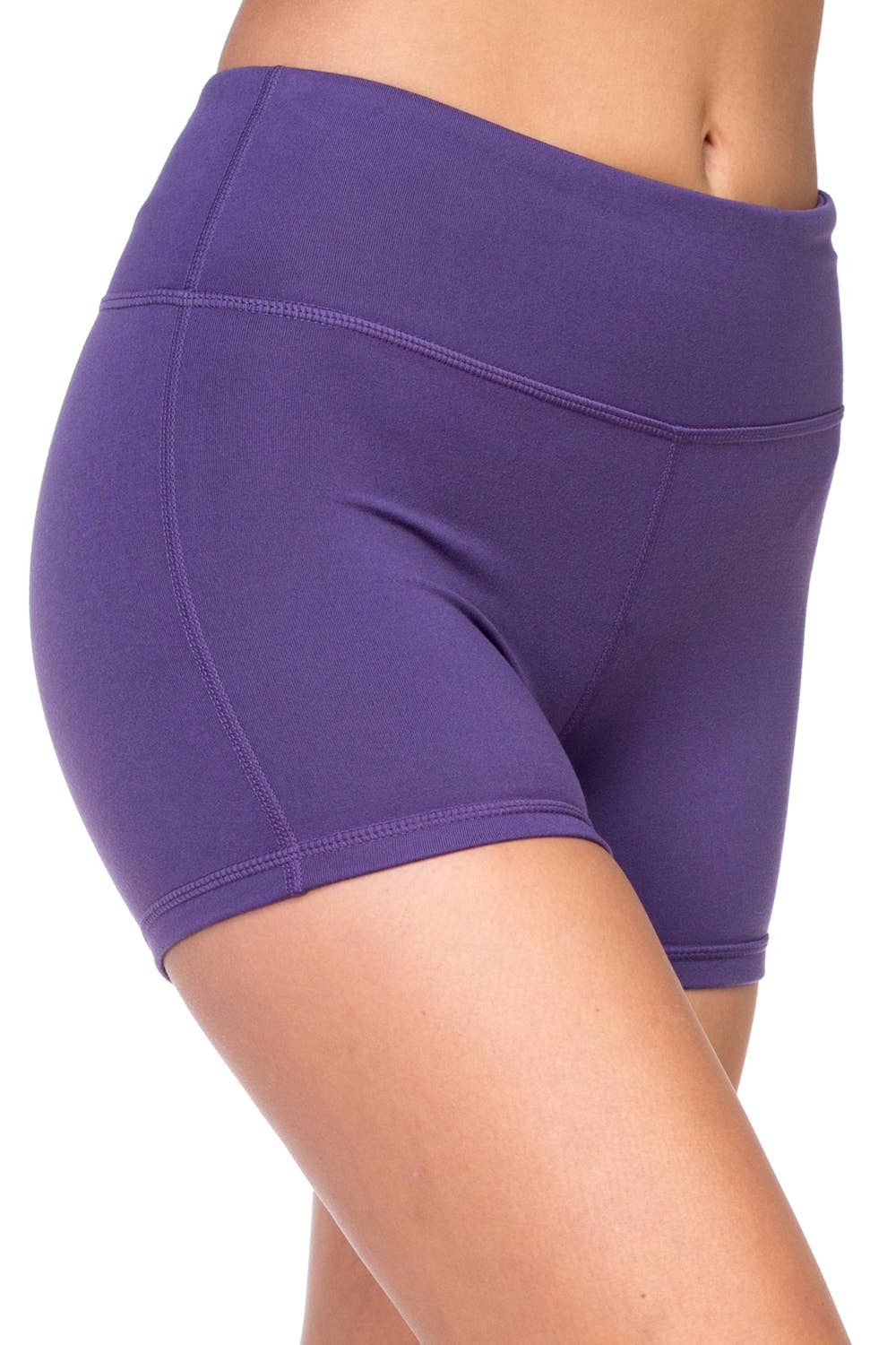 SYL100 - Womens Active Fitness Yoga Shorts