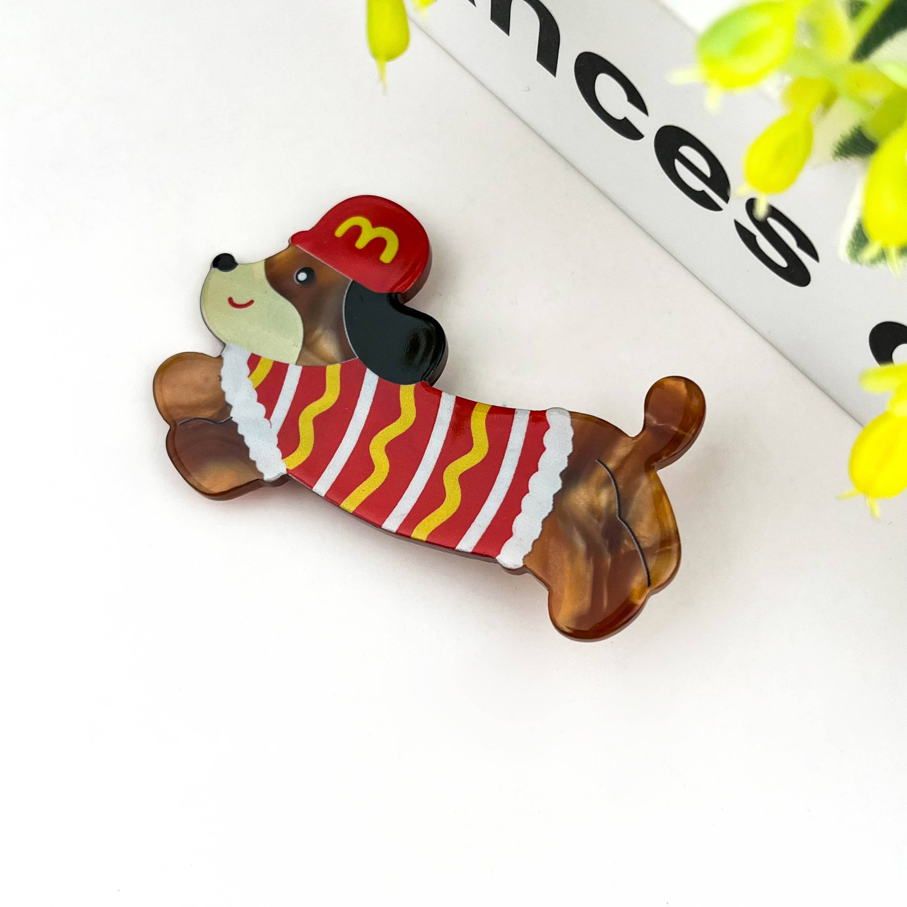 Puppy Hair Clip, Cute Dog Animal Hair Barrette