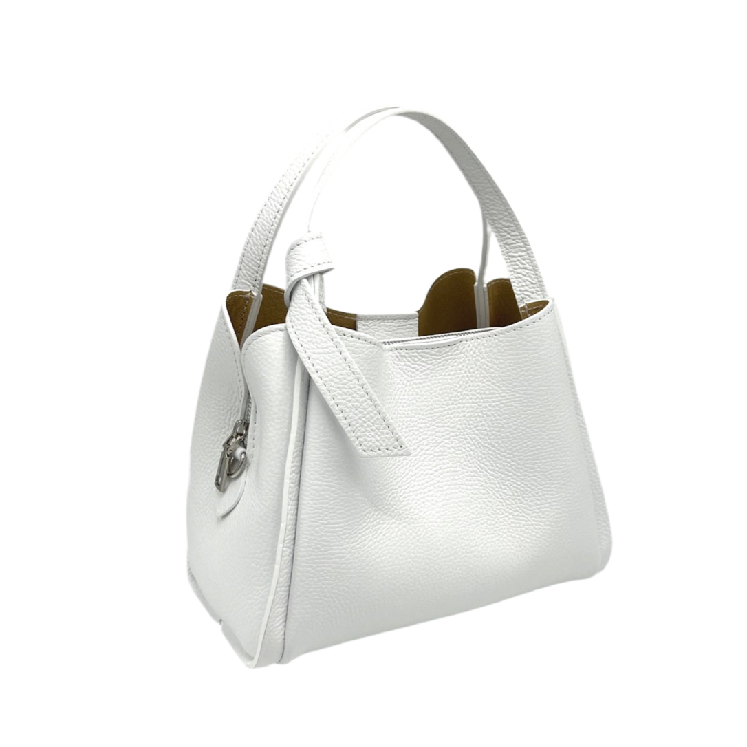 Genuine leather handbag, Made in Italy, art. 112551