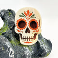 Funny Beige Skull Claw Clip