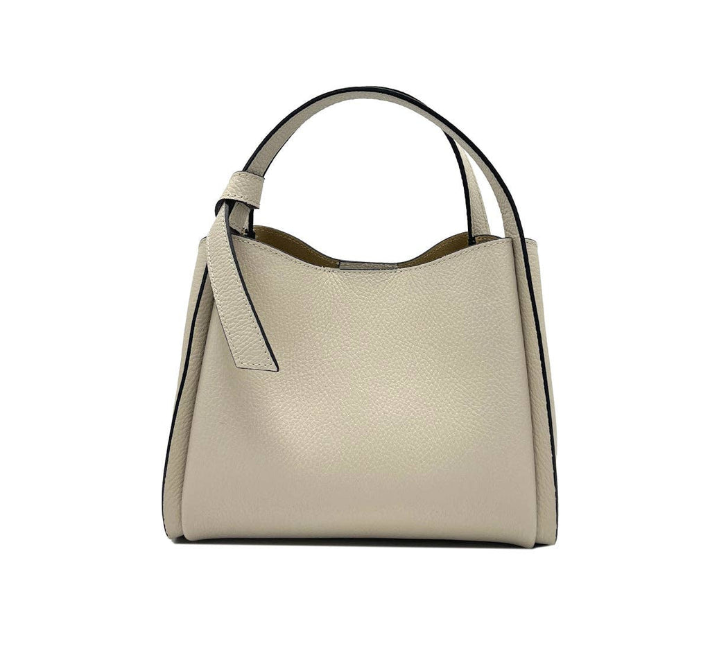 Genuine leather handbag, Made in Italy, art. 112551