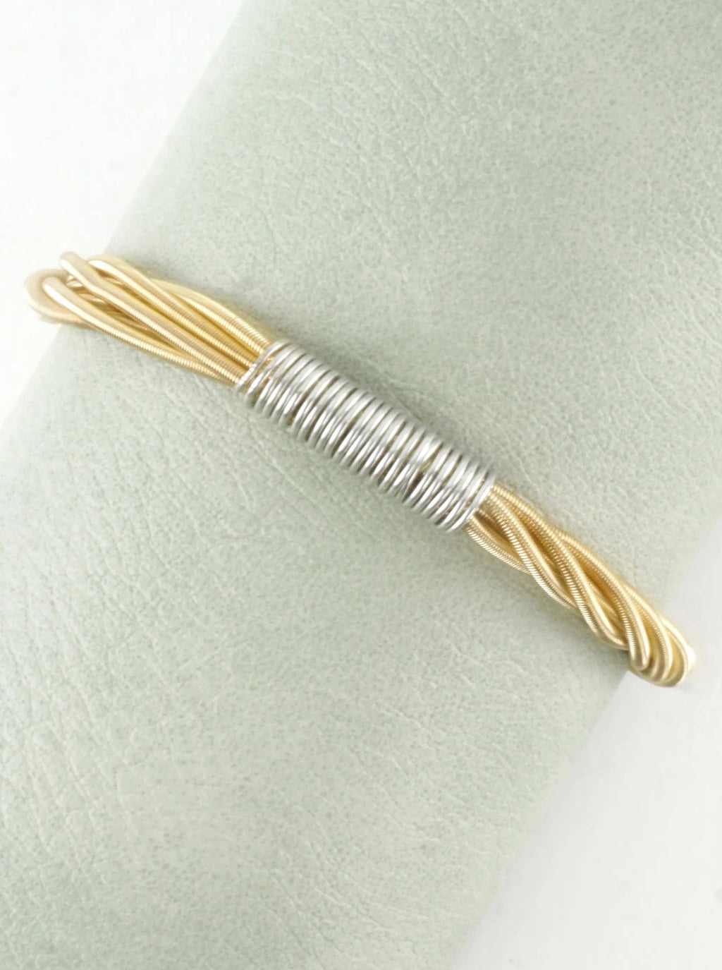 Wired Stretch Piano Wire Bracelet