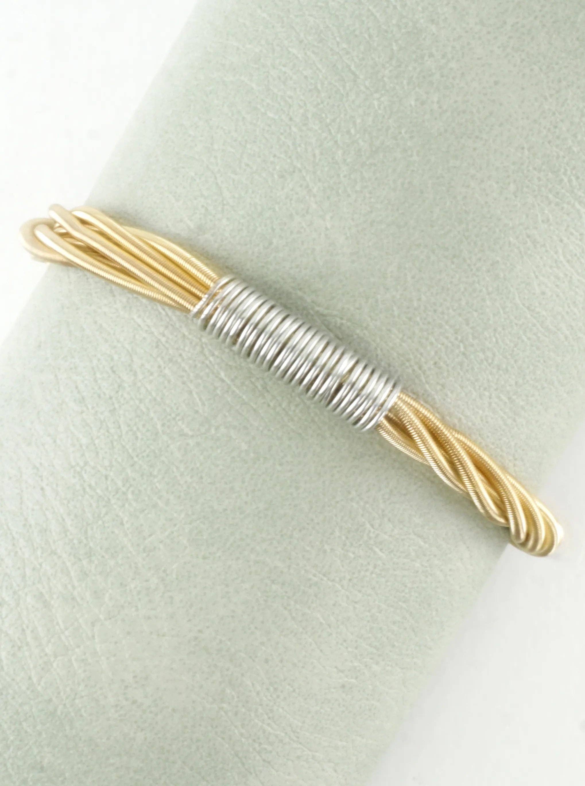 Wired Stretch Piano Wire Bracelet