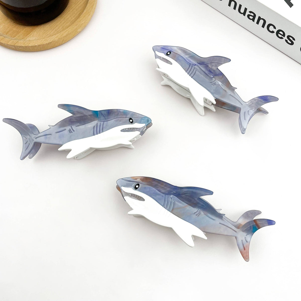 Shark Claw Clip,Animal Acetate Hair Clip