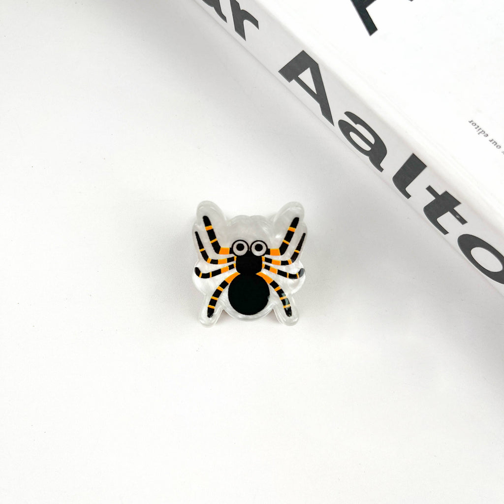 White Ghost Hair Claw,Halloween Hair Clip
