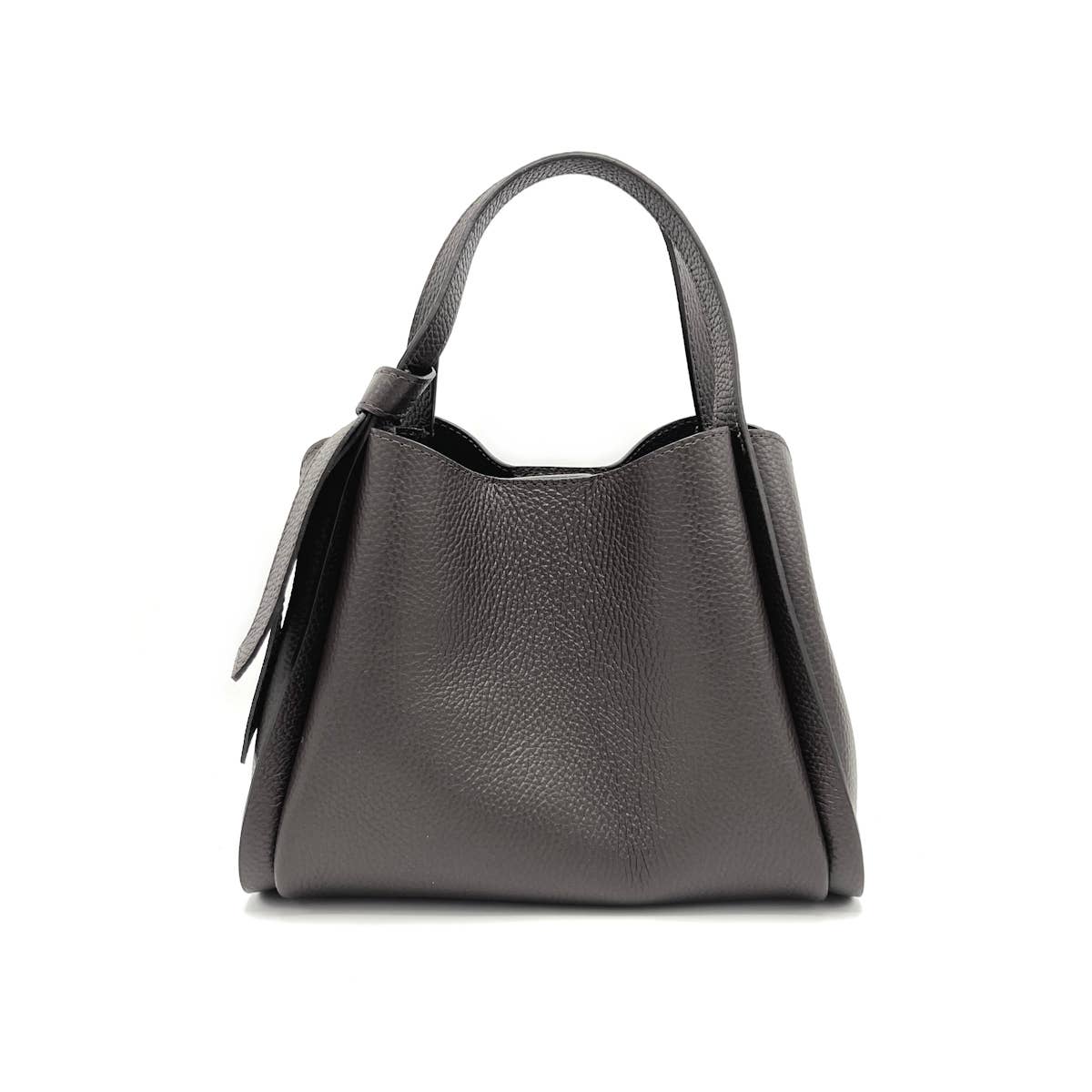 Genuine leather handbag, Made in Italy, art. 112551