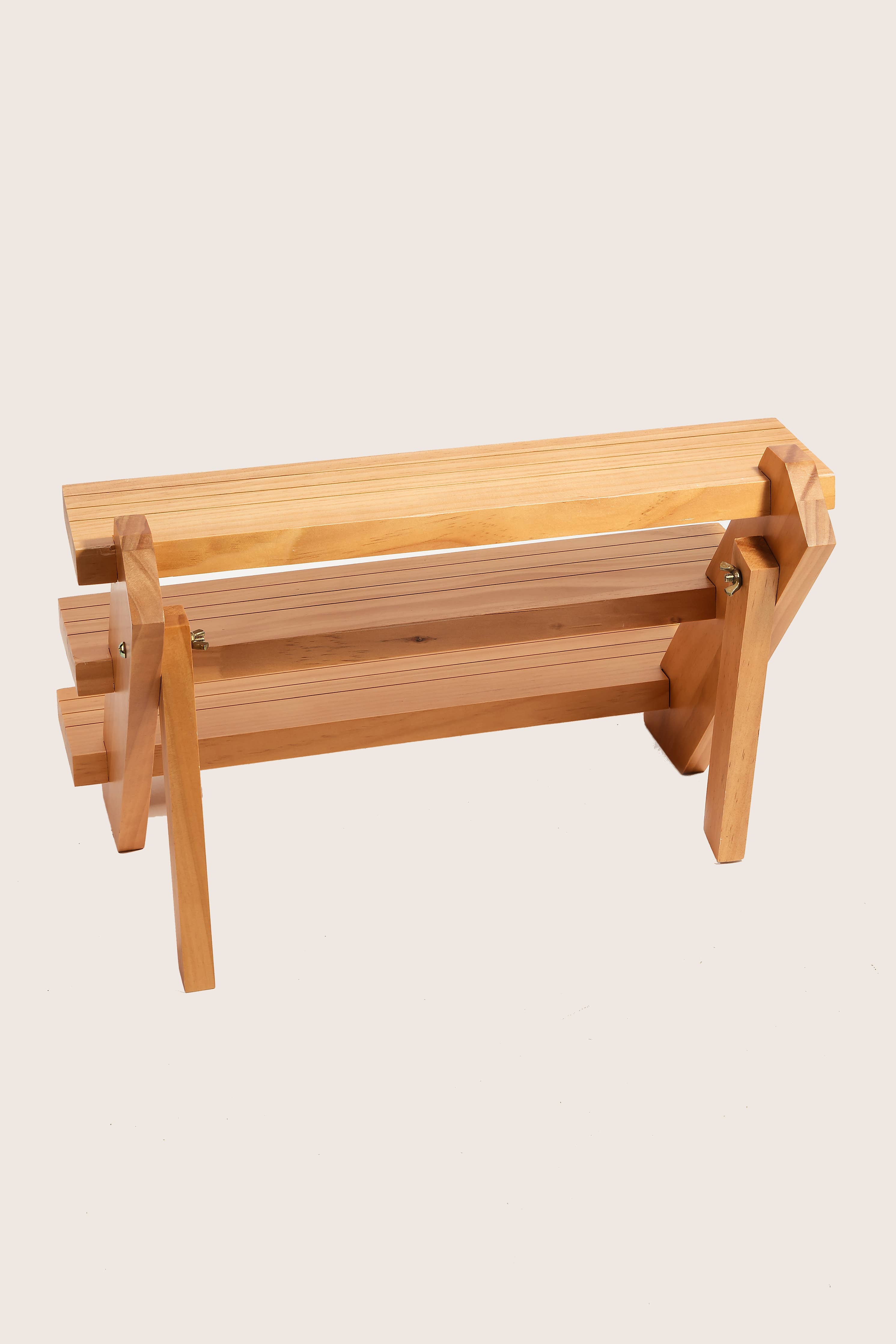 Three Tier Wooden Display