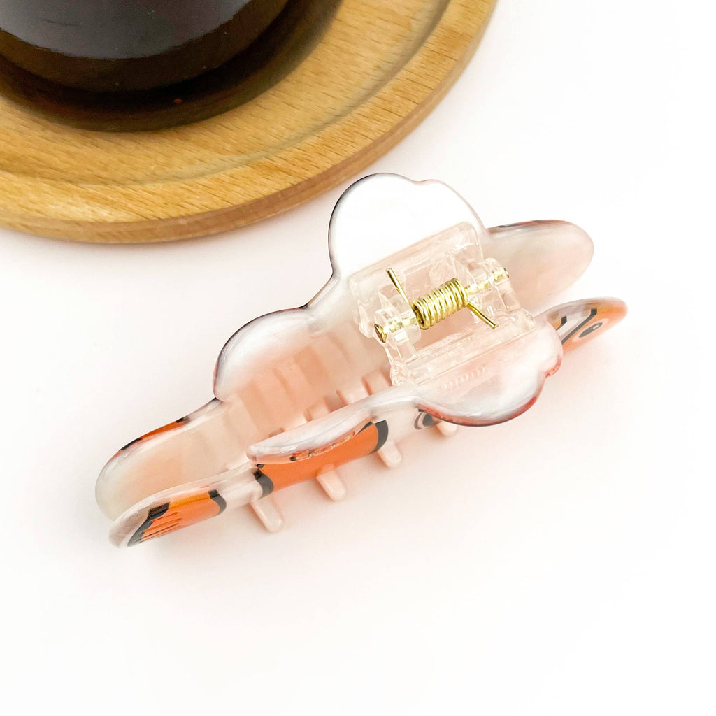 Cute Clownfish Hair Claw Clip, Orange Fish Hair Accessories