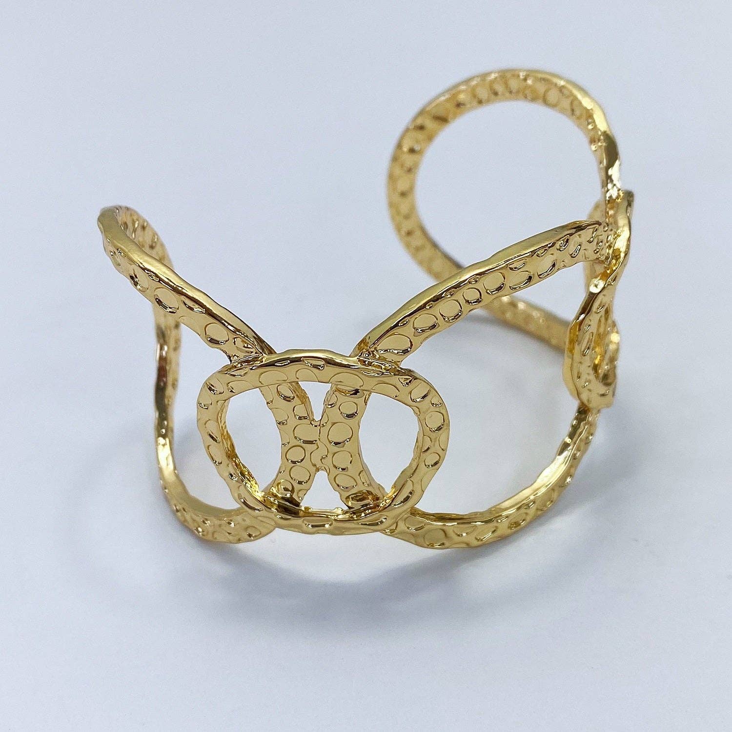 B0184 IB2202 Metal Cuff Bracelet