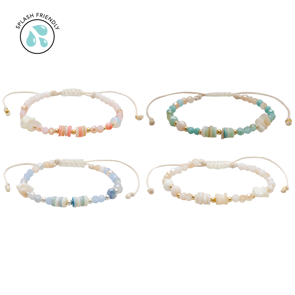 Crystal Tide Bracelets (10 Pack Assortment)