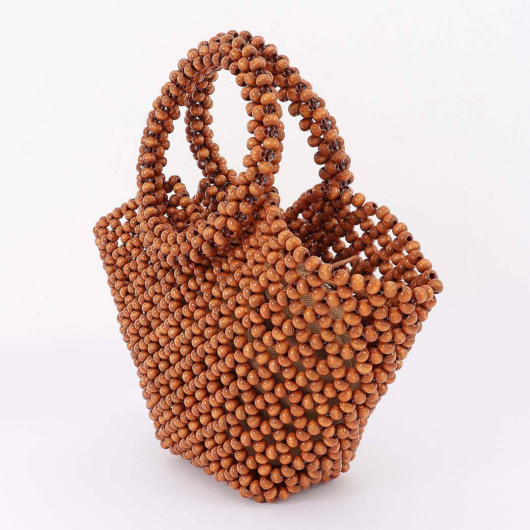 Handmade Wood Tote Bag