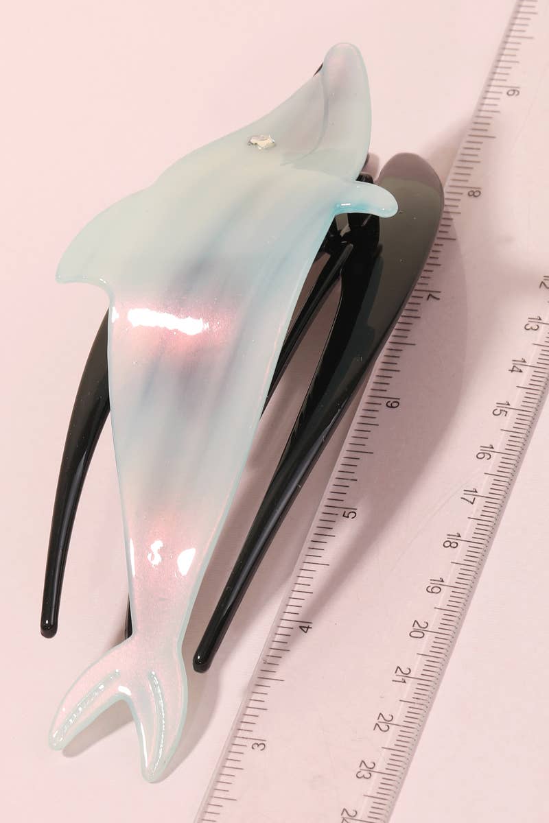 Dolphin Jaw Hair Clip Set