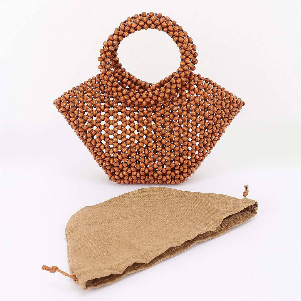 Handmade Wood Tote Bag