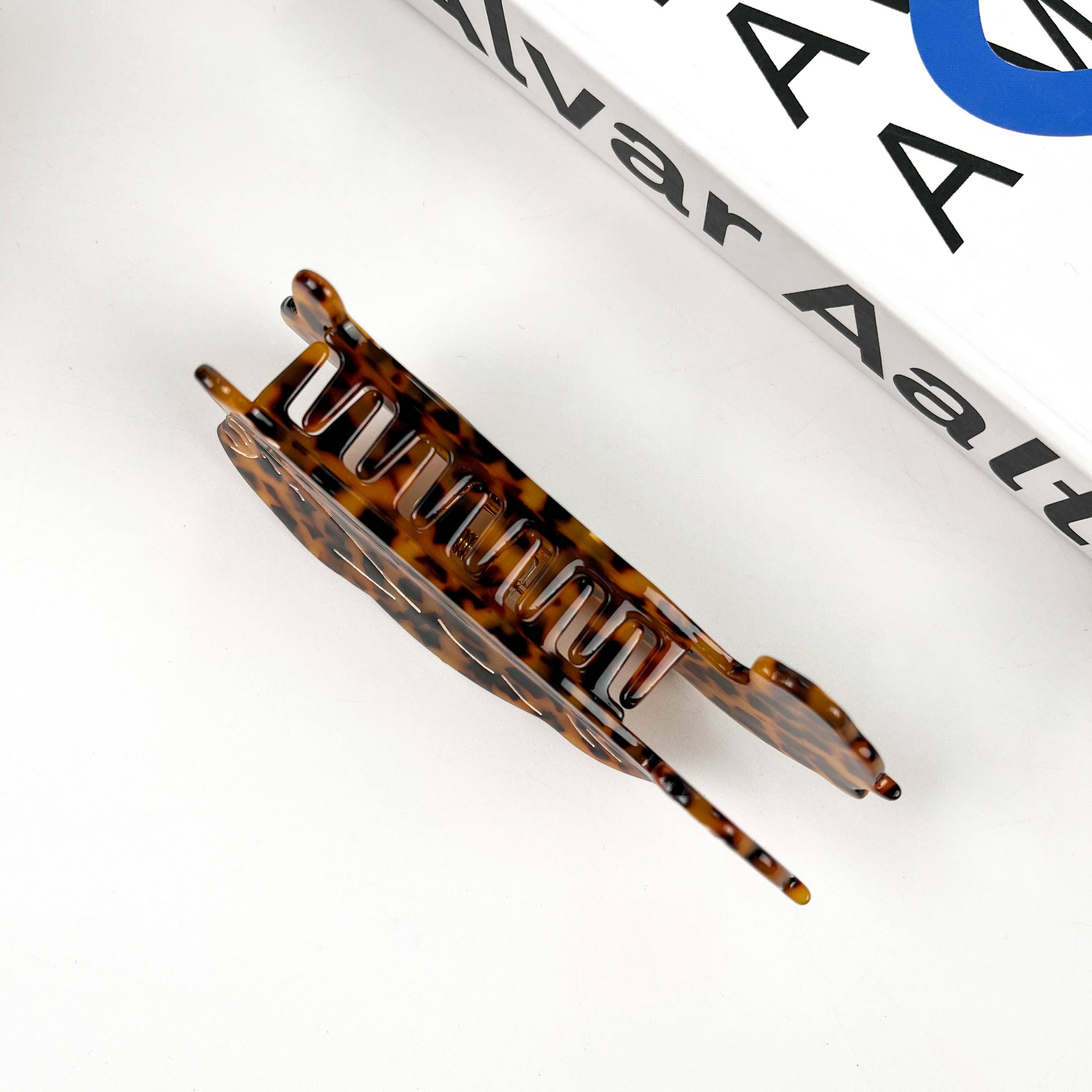 Jaguar Hair Clip,Animal Acetate Claw Clip