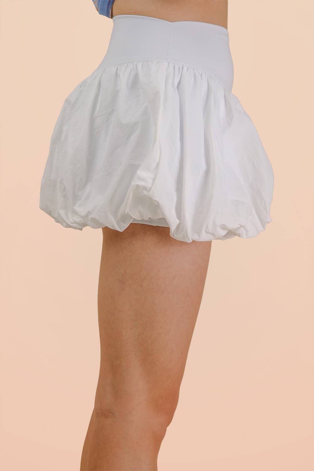 NP70968-Bubble Activewear Skirt W/ Inner Shorts