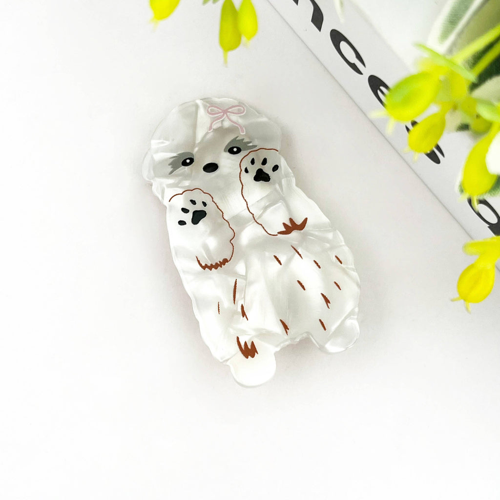 Puppy Hair Clip, Cute Dog Animal Hair Barrette